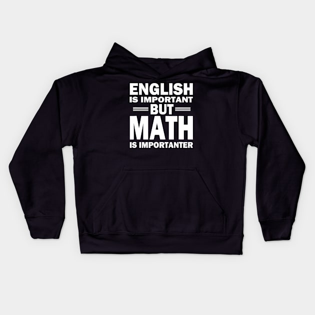 Funny Math Science Nerd Teacher Gift Idea Birthday Kids Hoodie by nellieuyangela